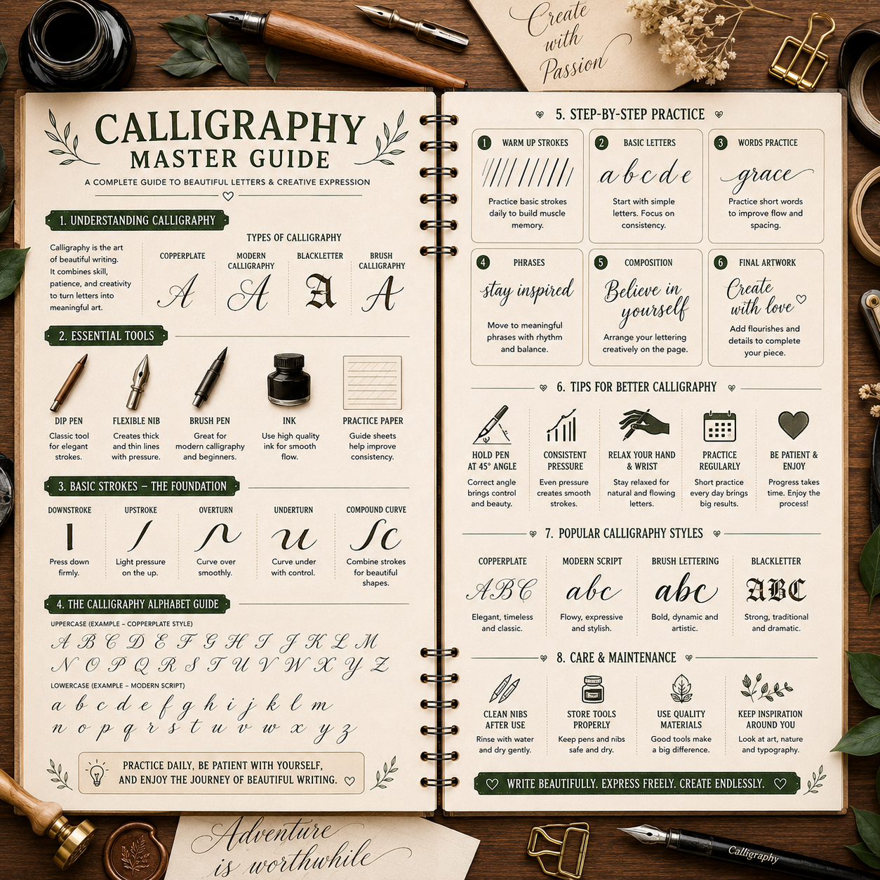 1.000+ Free Calligraphy Art Notes