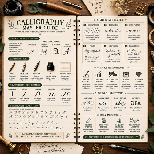 1.000+ Free Calligraphy Art Notes